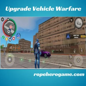 rope hero mod apk vice town feature upgraded vehicle warfare