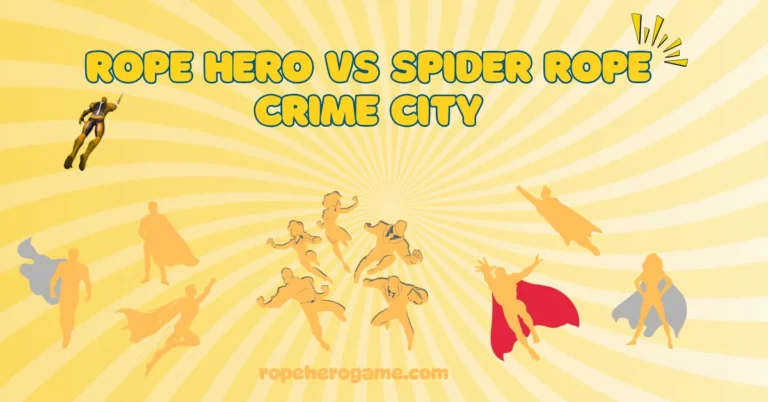 Rope Hero vs Spider Rope Crime City