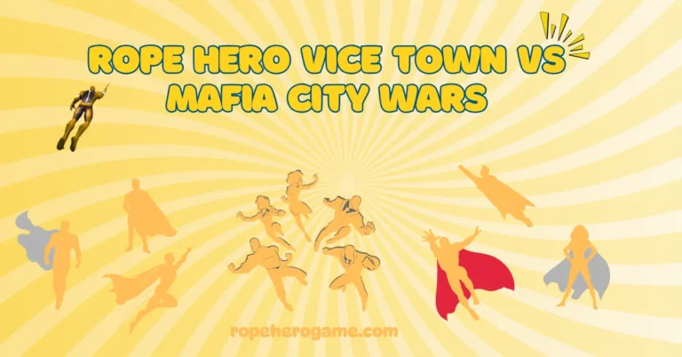 Rope Hero Vice Town vs Mafia City Wars image